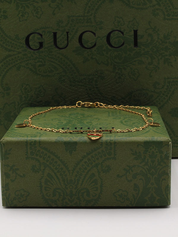 خلخال قوتشي ذهبي لوقو خلخال gucci