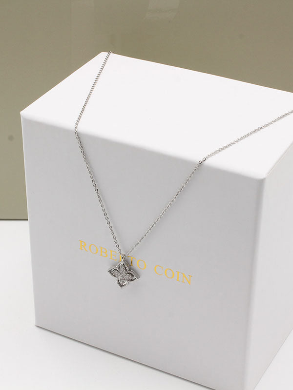 سلسال روبرت كوين ورده صغيره سلسال roberto coin