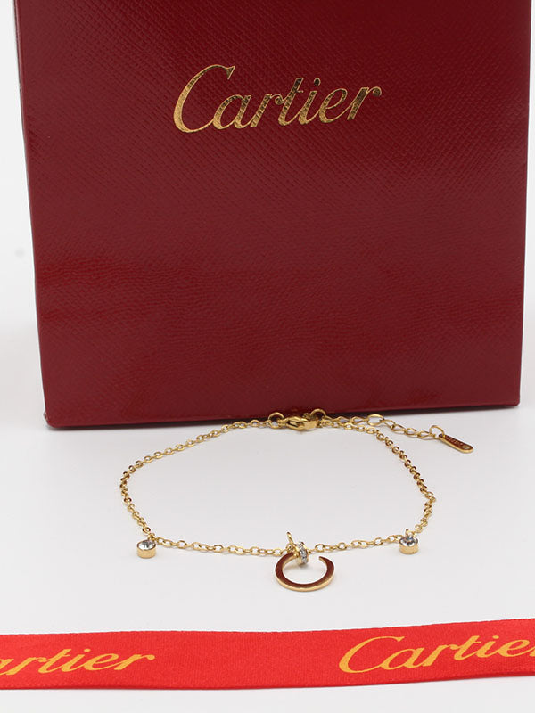 خلخال كارتير ذهبي لوقو خلخال CARTIER ذهبي