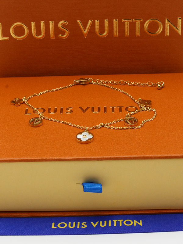 خلخال لويس فيتون صدفي خلخال louis vuitton