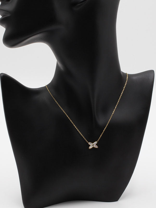 سلسال شوميه وايت شيل سلسال chaumet