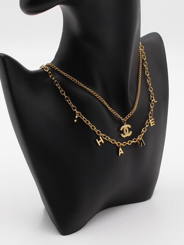 سلسال شانيل ادوار ذهبي سلسال chanel