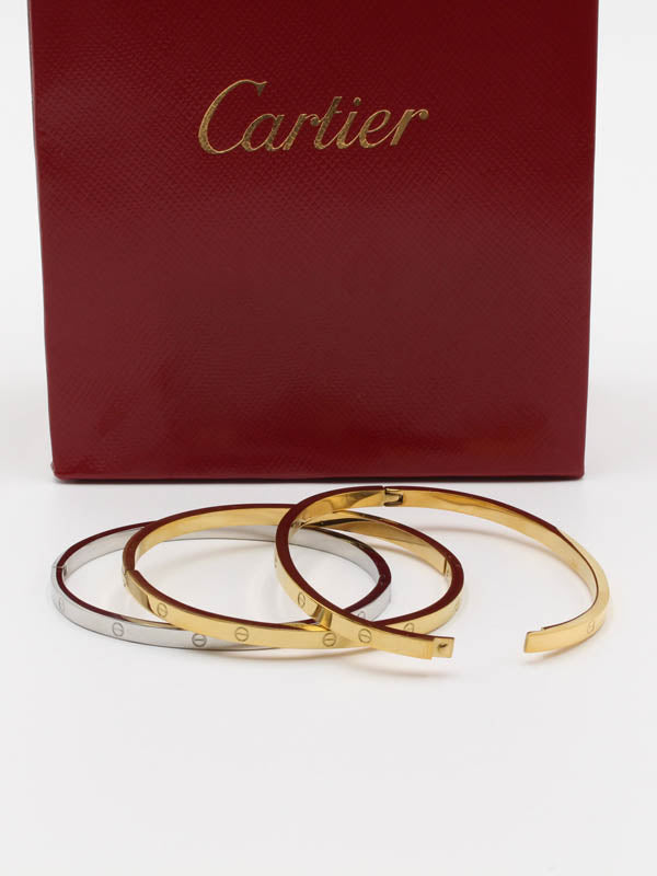 اساور كارتير طقم 3 قطع SLIM اسواره CARTIER