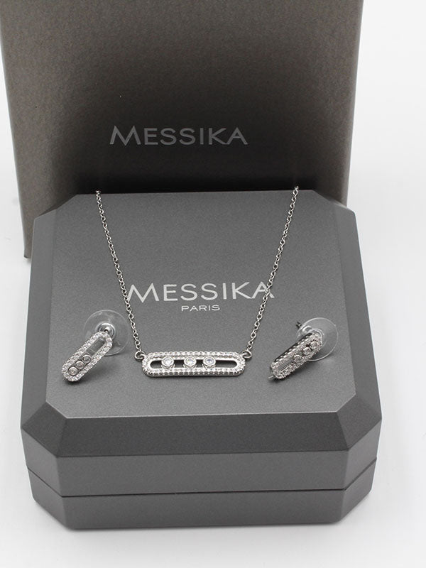 طقم ميسيكا زركون وسط اطقم messika