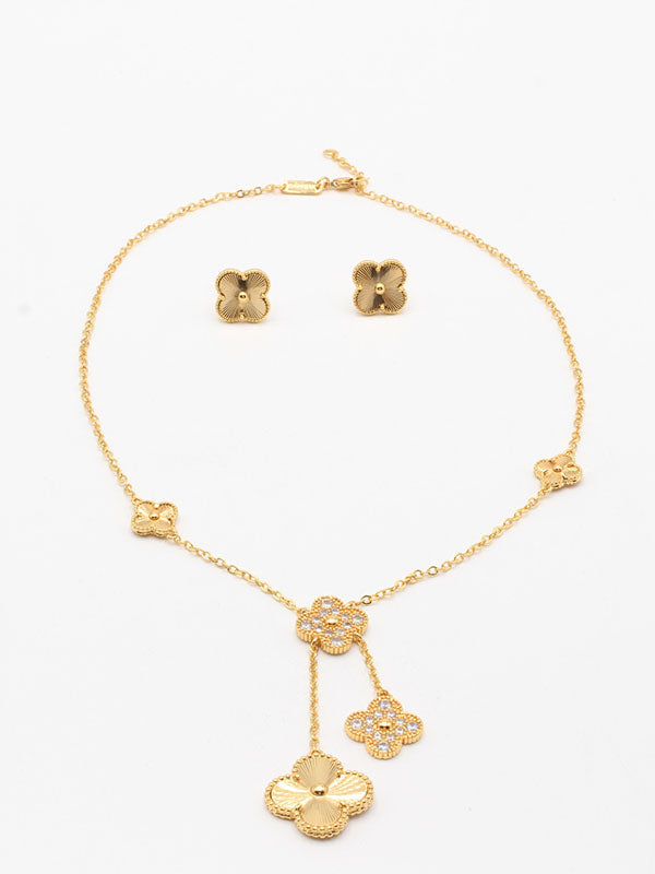 طقم فان كليف زركون ورود van cleef set اطقم van cleef