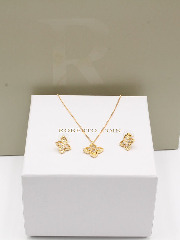 طقم روبرت كوين ناعم اطقم roberto coin ذهبي