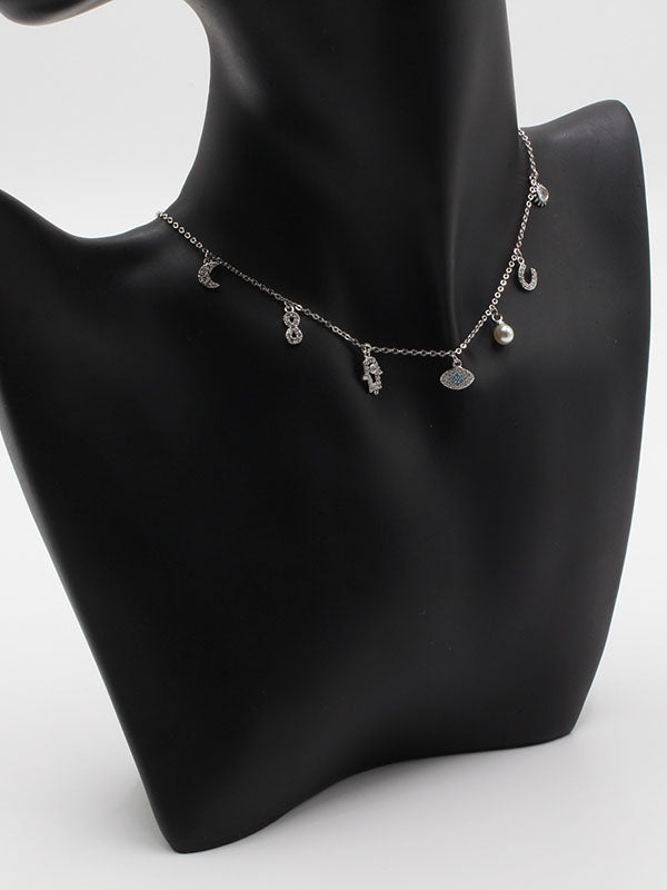 سلسال تشوكر سواروفسكي ايز سلسال Swarovski