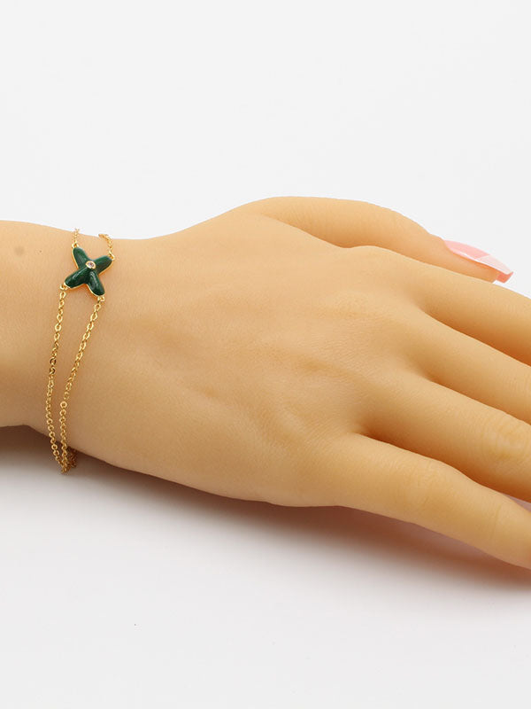 اسواره شوميه ملونه اسواره chaumet اخضر ذهبي