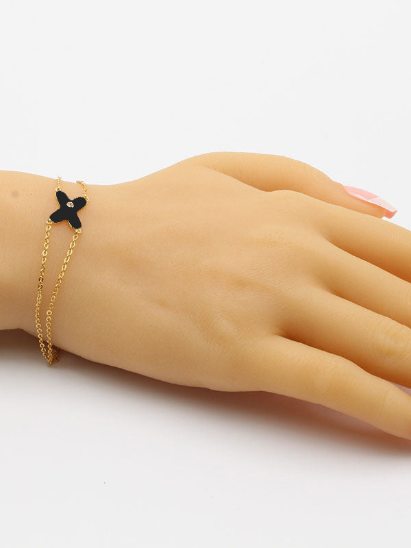 اسواره شوميه ملونه اسواره chaumet اسود ذهبي