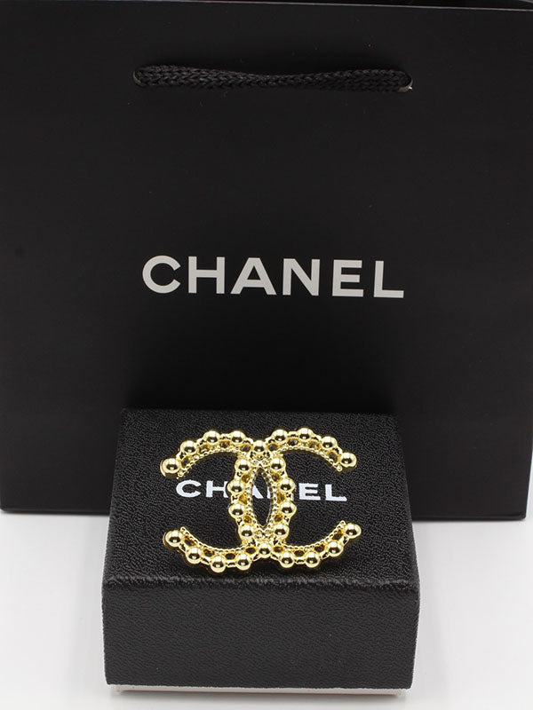 بروشات شانيل ميتال بروش chanel