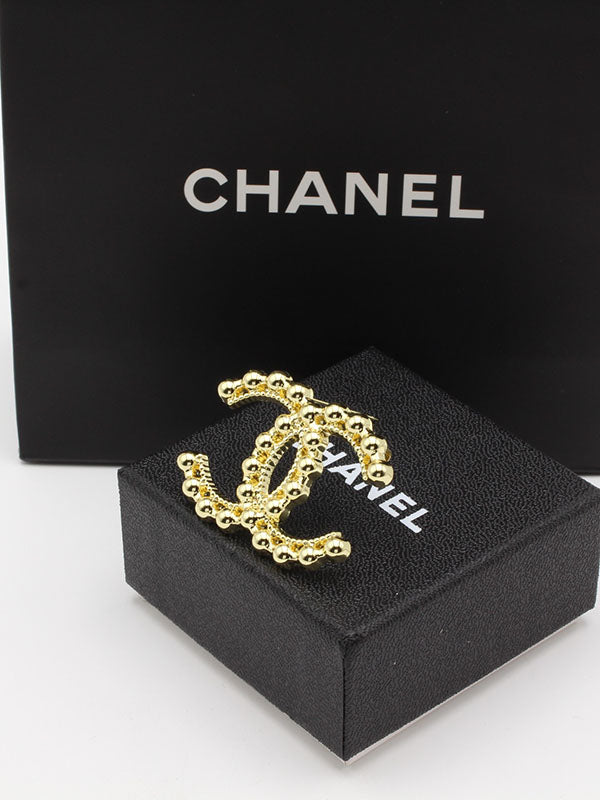 بروشات شانيل ميتال بروش chanel