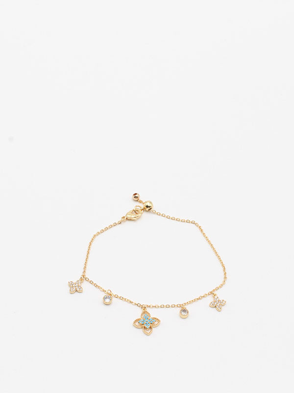 اسواره روبرت كوين ناعمه زركون تركواز اسواره roberto coin