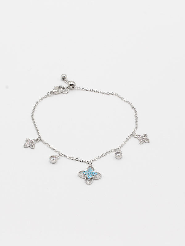 اسواره روبرت كوين ناعمه زركون تركواز اسواره roberto coin تركواز فضي