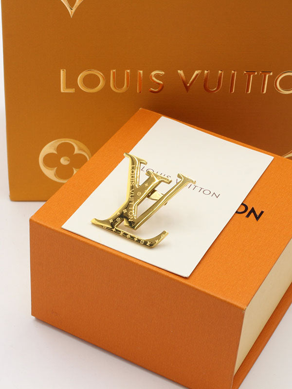 بروش لويس فيتون ميتال لوقو بروش louis vuitton