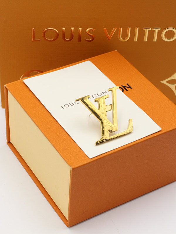 بروش لويس فيتون ميتال لوقو بروش louis vuitton