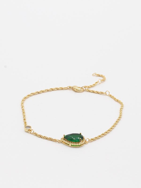 اسواره بوشرون ملونه زركون اسواره bucheron اخضر ذهبي