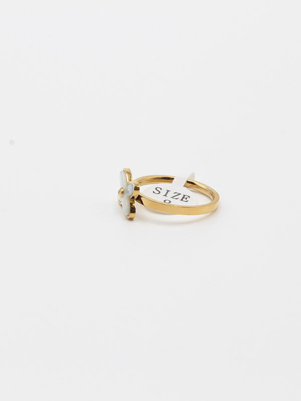 خاتم شوميه ابيض خواتم chaumet