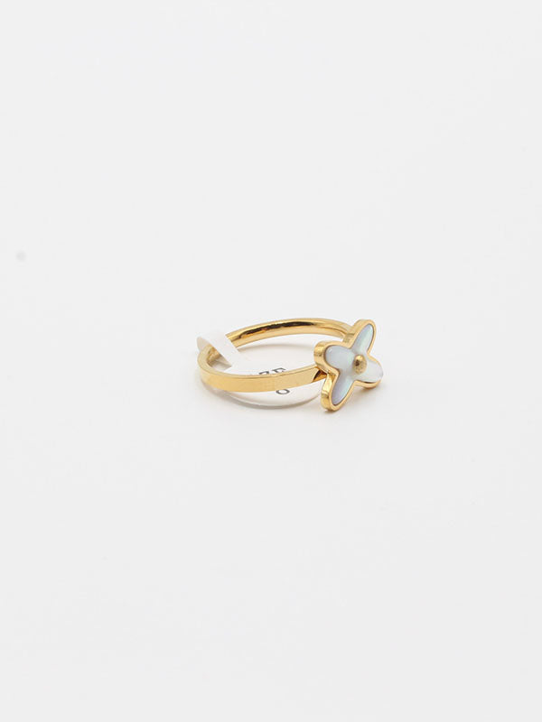 خاتم شوميه ابيض خواتم chaumet
