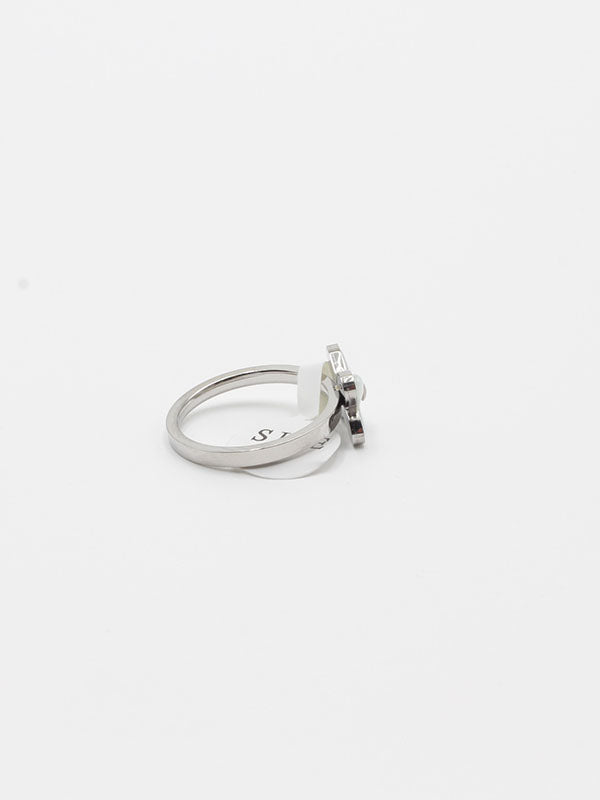 خاتم شوميه ابيض خواتم chaumet