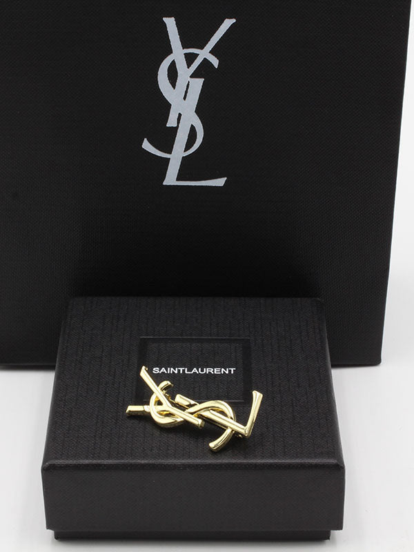بروشات ايف سان لوران ميتال وسط بروش ysl
