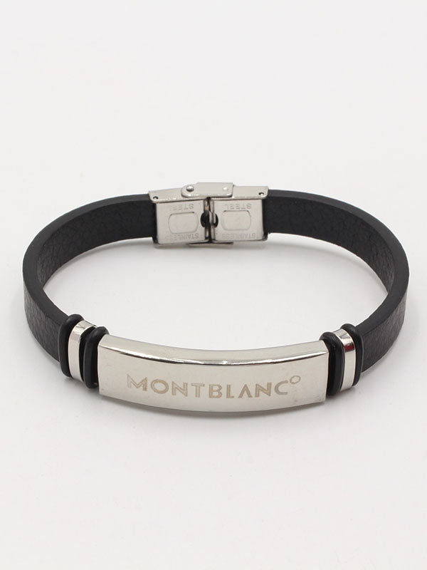 اسواره مونت بلانك رجالي اسود اسواره mont blank