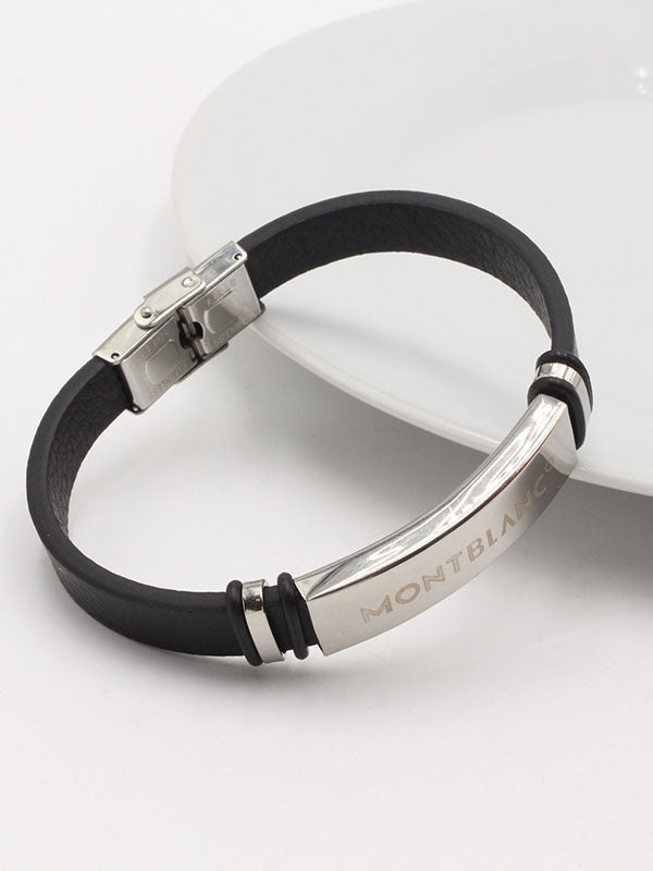 اسواره مونت بلانك رجالي اسود اسواره mont blank