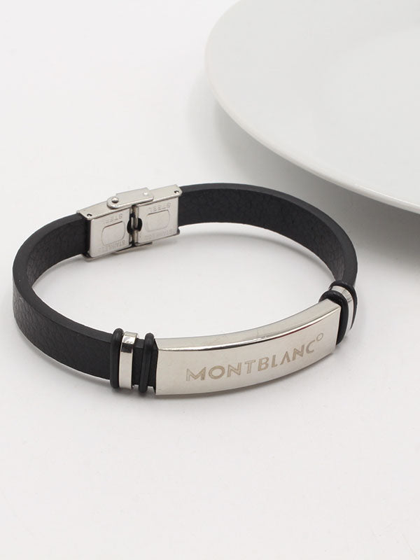 اسواره مونت بلانك رجالي اسود اسواره mont blank