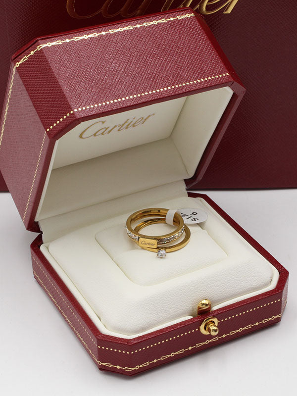 خواتم كارتير سوليتير الجديد خواتم CARTIER