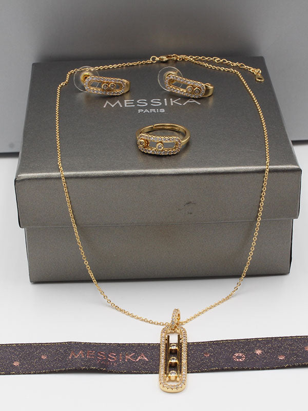 طقم ميسيكا ناعم 3 قطع اطقم messika