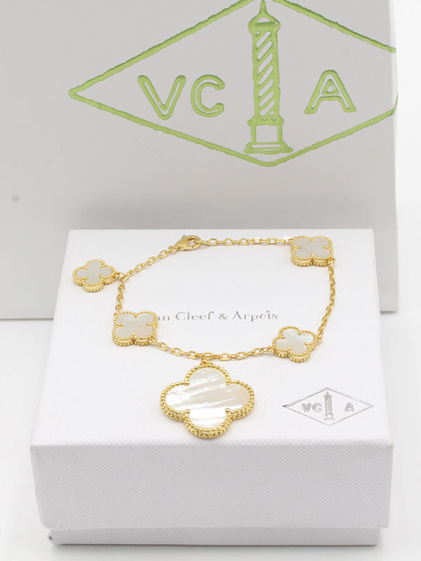 اساور فان كليف ملتي فلاورز سايز اسواره van cleef