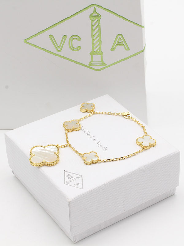 اساور فان كليف ملتي فلاورز سايز اسواره van cleef
