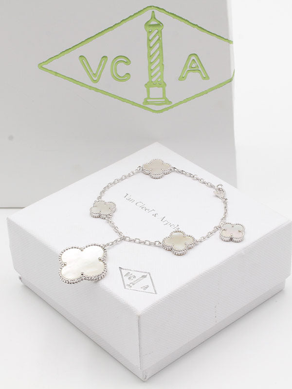اساور فان كليف ملتي فلاورز سايز اسواره van cleef