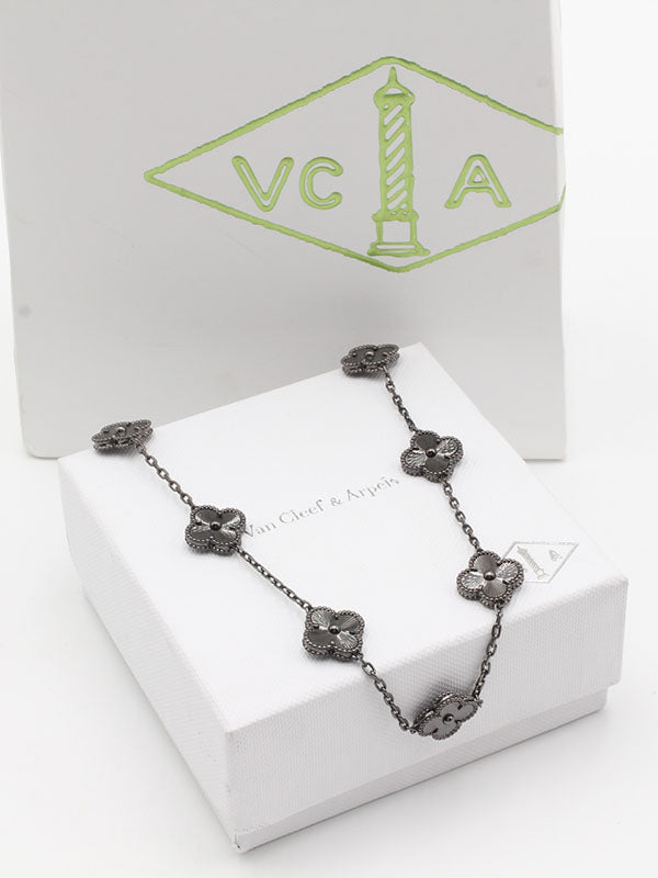 سلسال فان كليف 10 وردات لوقو سلسال van cleef