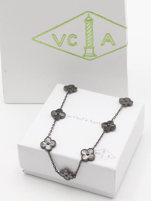 سلسال فان كليف 10 وردات لوقو سلسال van cleef