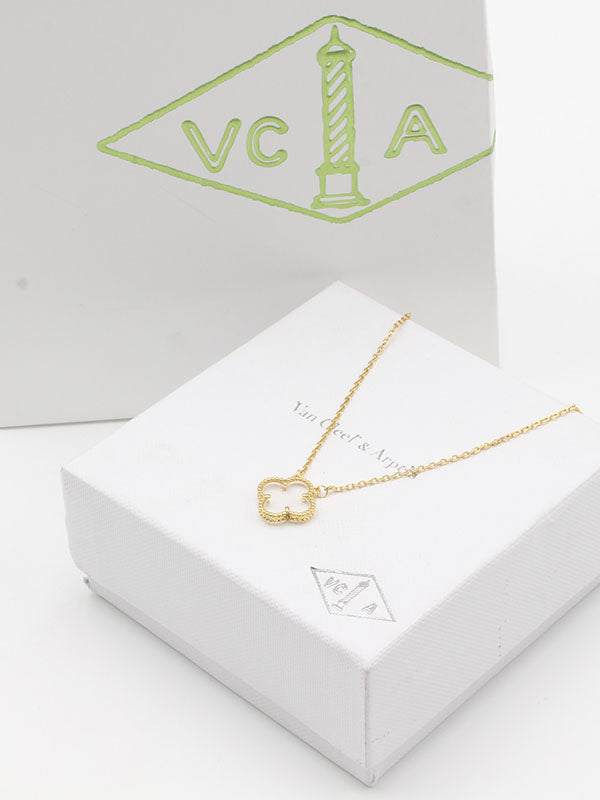 سلسال فان كليف شفاف كلير سلسال van cleef