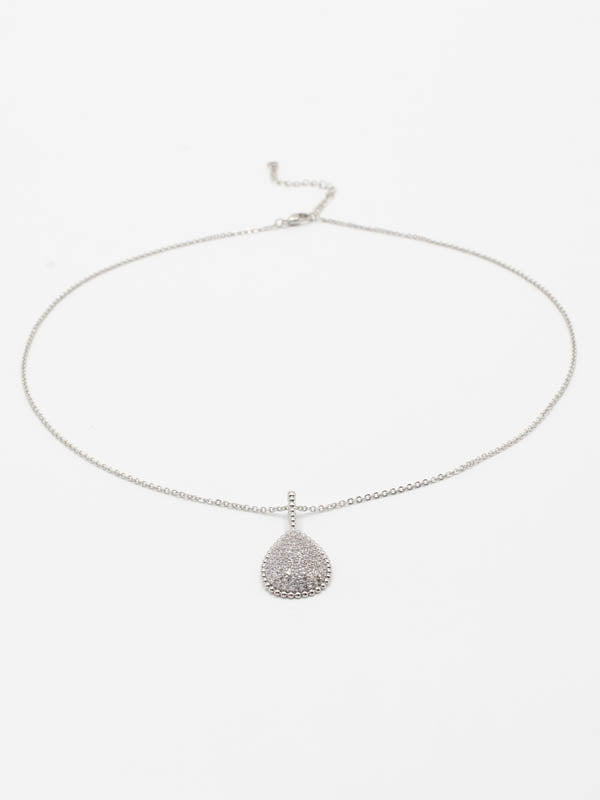 سلسال بوشرون دمعه وسط زركون سلسال bucheron