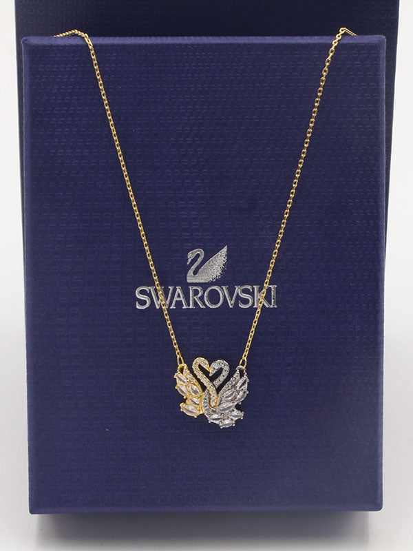 سلسال سواروفسكي دبل سوان سلسال Swarovski