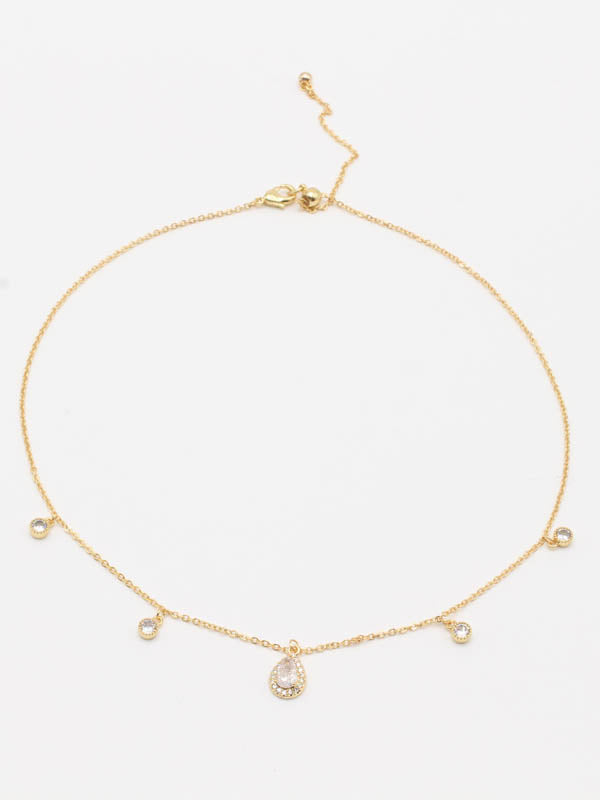 سلسال تشوكر ناعم دمعه سلسال jewel