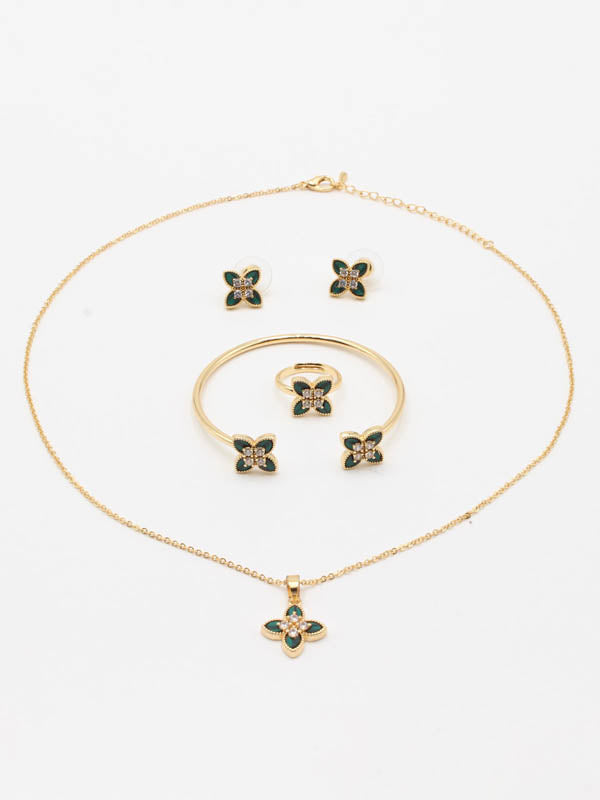 طقم روبرت كوين ناعم بناتي اطقم roberto coin اخضر