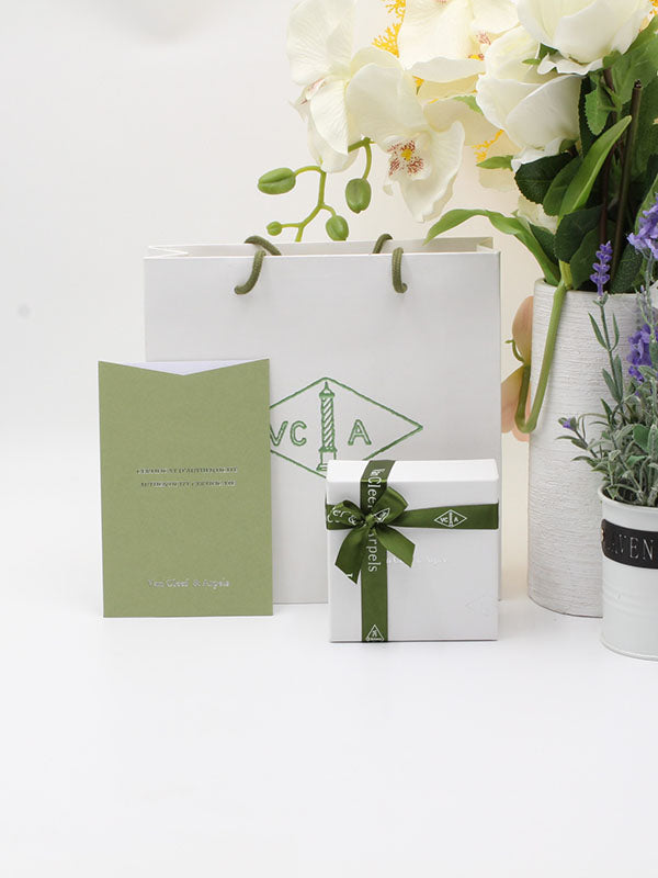 ملحقات فان كليف للاطقم كيس كبير هدايا van cleef