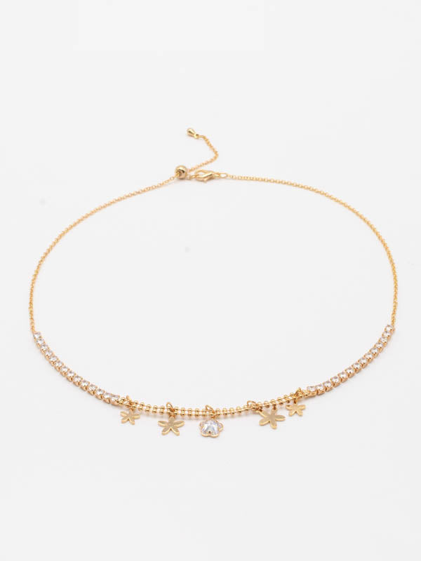 سلسال تشوكر 52208 سلسال jewel ذهبي