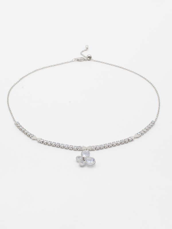 سلسال تشوكر 52205 سلسال jewel فضي