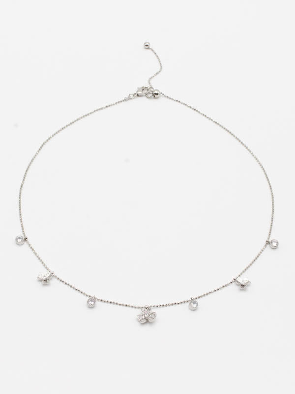 سلسال تشوكر 52214 سلسال jewel فضي