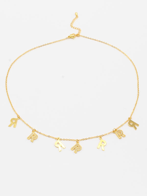 سلسال تشوكر 52199 سلسال jewel ذهبي