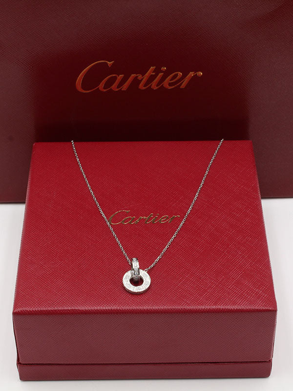 سلسال كارتير لوف مدور صغير سلسال CARTIER فضي