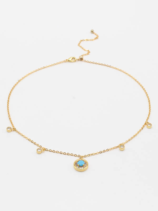 سلسال تشوكر 52197 سلسال jewel ذهبي