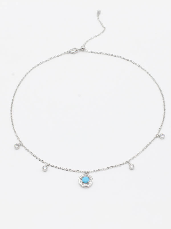 سلسال تشوكر 52197 سلسال jewel فضي