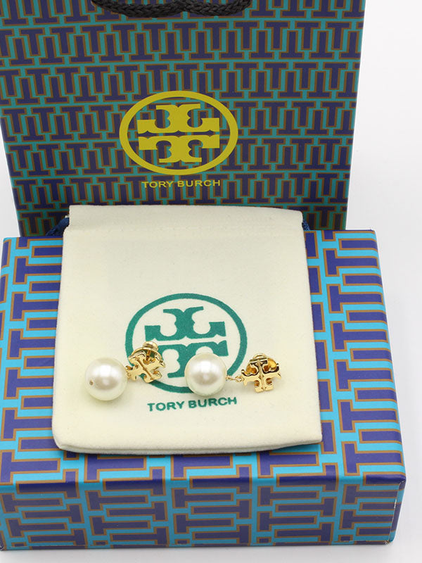 حلق توري بورش لولو سكوير حلق tory burch ذهبي