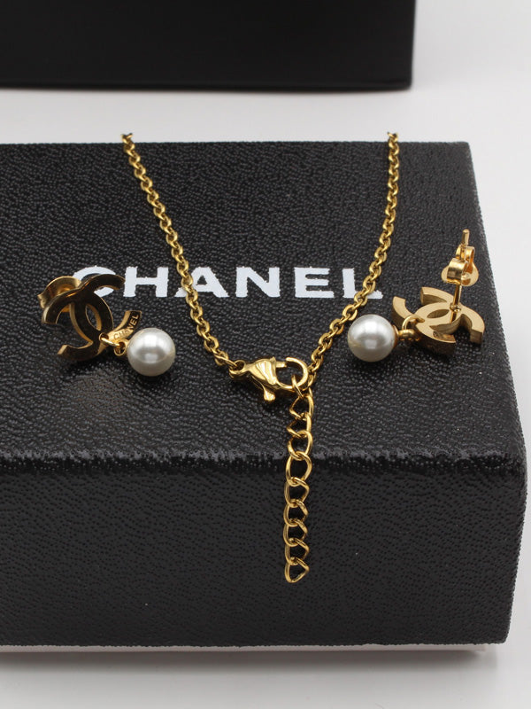 طقم شانيل لوقو لولو اطقم chanel