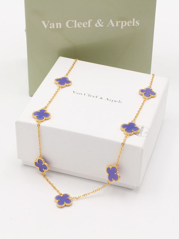 سلسال فان كليف وسط 10 وردات سلسال van cleef